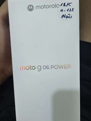Motorola Moto G06 Power 128GB Nâu Mới