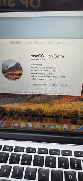 Apple Macbook Pro 2015 i5 8GB/256GB. Mua bán Laptop tại Quận 5 Tp Hồ Chí Minh được đăng bởi Hội Đồ Điện Tử hình 1