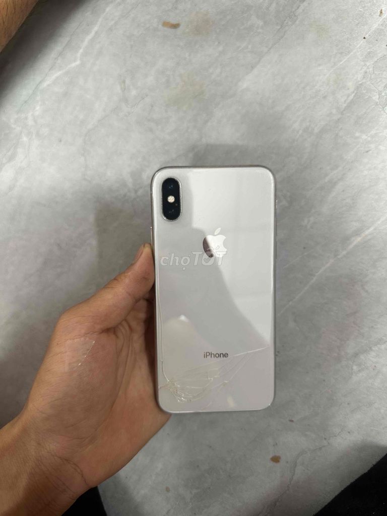 Apple iPhone X Trắng Quốc tế icl sạch. Mua bán Điện thoại tại Quận Tân Phú Tp Hồ Chí Minh được đăng bởi Trung Kiên  hình 1