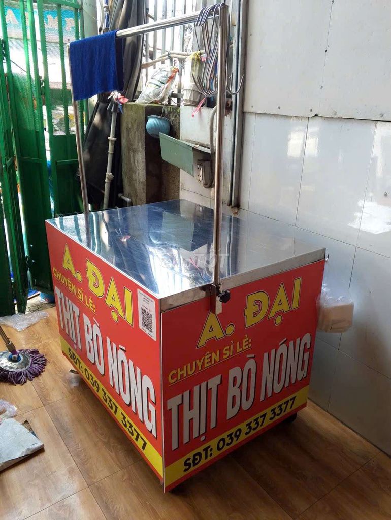 BÁN XE ĐẨY INOX + CÂN ĐIỆN TỬ. Mua bán Đồ chuyên dụng, Giống nuôi trồng tại Quận 12 Tp Hồ Chí Minh được đăng bởi Sake hình 1