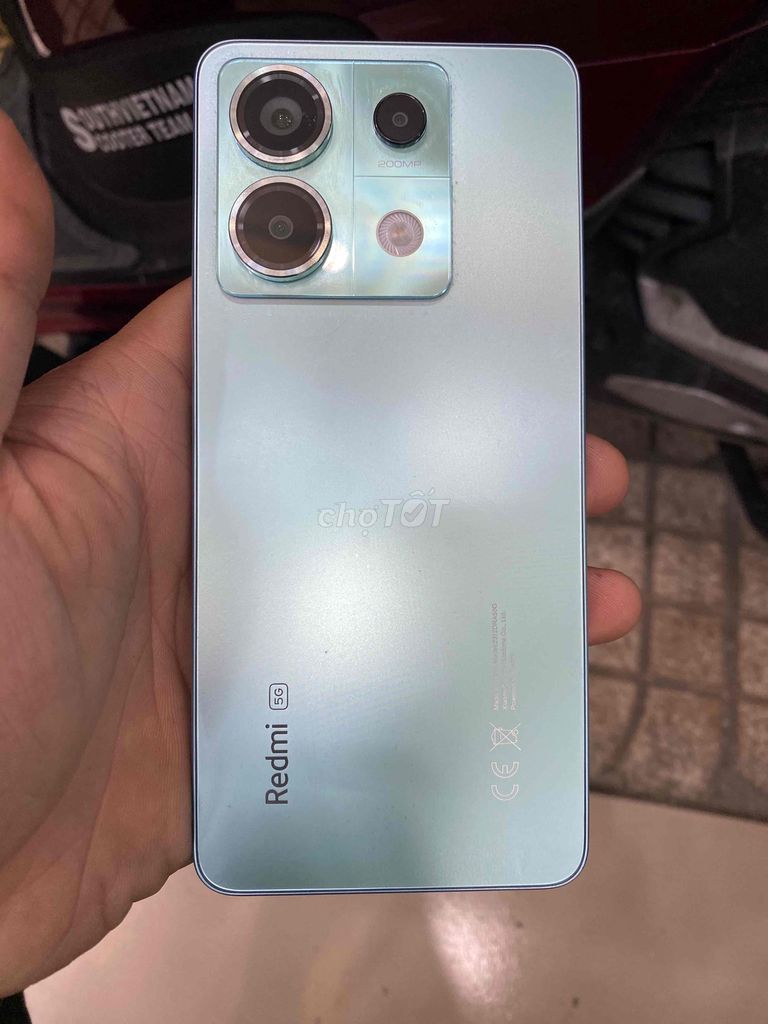 Xiaomi Redmi Note 13 Pro 5G 8GB/256GB Xanh Mint. Mua bán Điện thoại tại Huyện Châu Thành Bến Tre được đăng bởi Võ Quốc Bảo hình 1