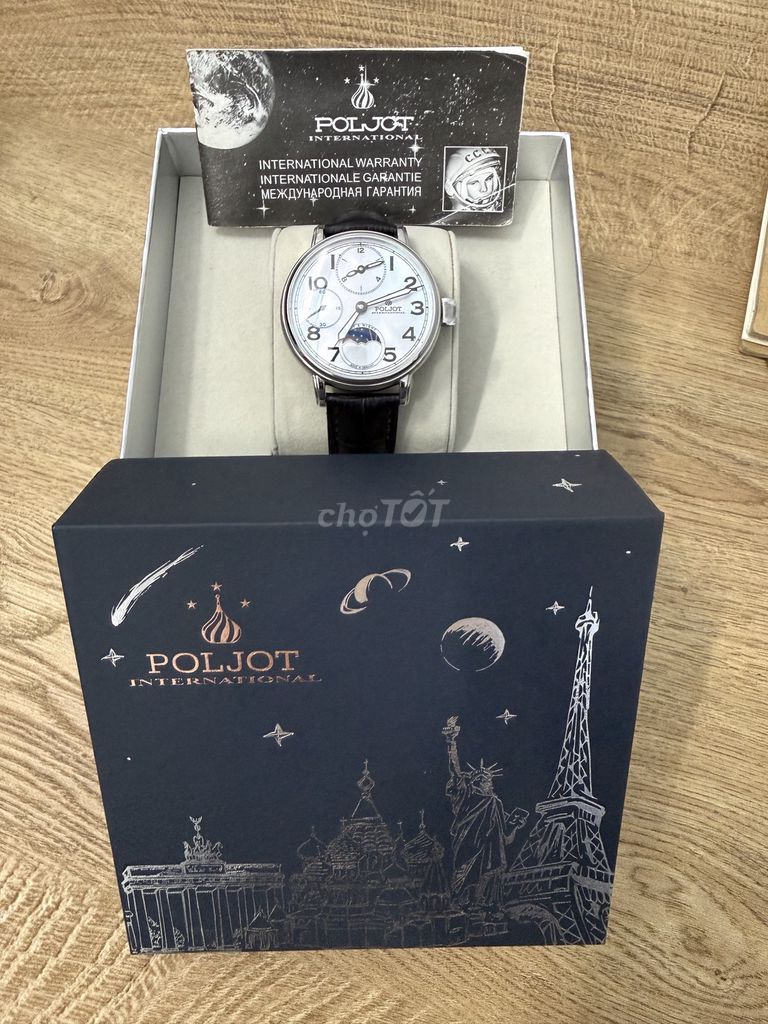 Đồng hồ Poljot International Nam 43mm. Mua bán Đồng hồ tại Quận Tân Bình Tp Hồ Chí Minh được đăng bởi The Sun hình 1