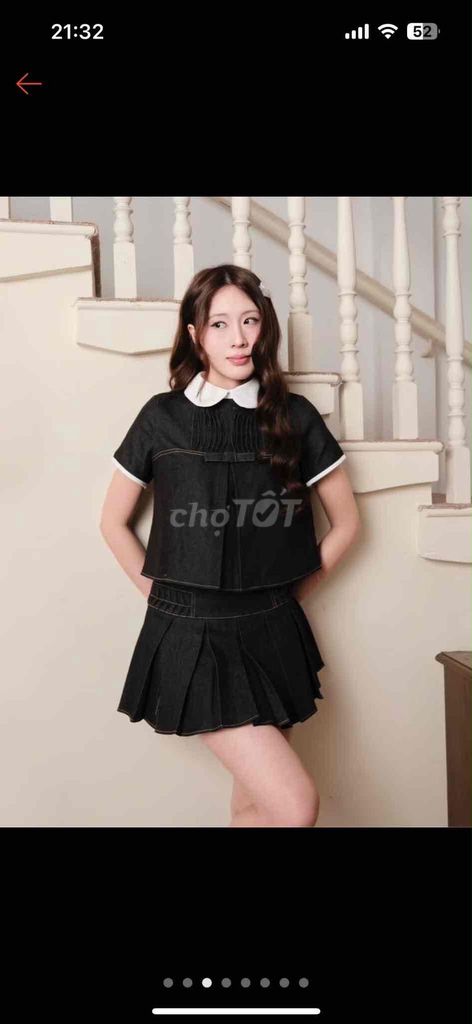 Set quần áo Jean Nữ Đen Trẻ trung. Mua bán Quần áo tại Quận 8 Tp Hồ Chí Minh được đăng bởi Trâm Trần Thị Bích hình 1