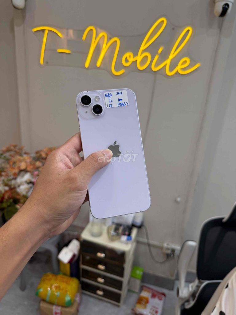 Apple iPhone 14 Plus 128GB Tím zin full. Mua bán Điện thoại tại Quận Thanh Xuân Hà Nội được đăng bởi Ngô Tráng T Mobile hình 1