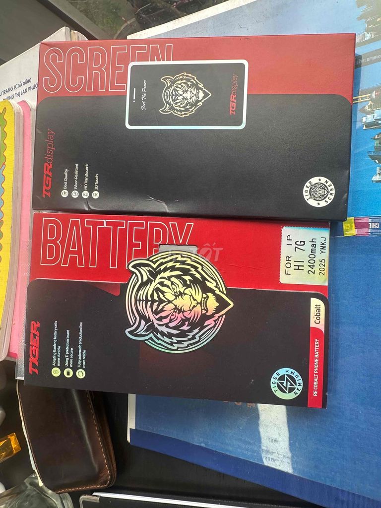 Pin và màn hình iphone 7. Mua bán Linh kiện (RAM, Card...) tại Quận Thanh Xuân Hà Nội được đăng bởi Nguyễn Dương hình 1