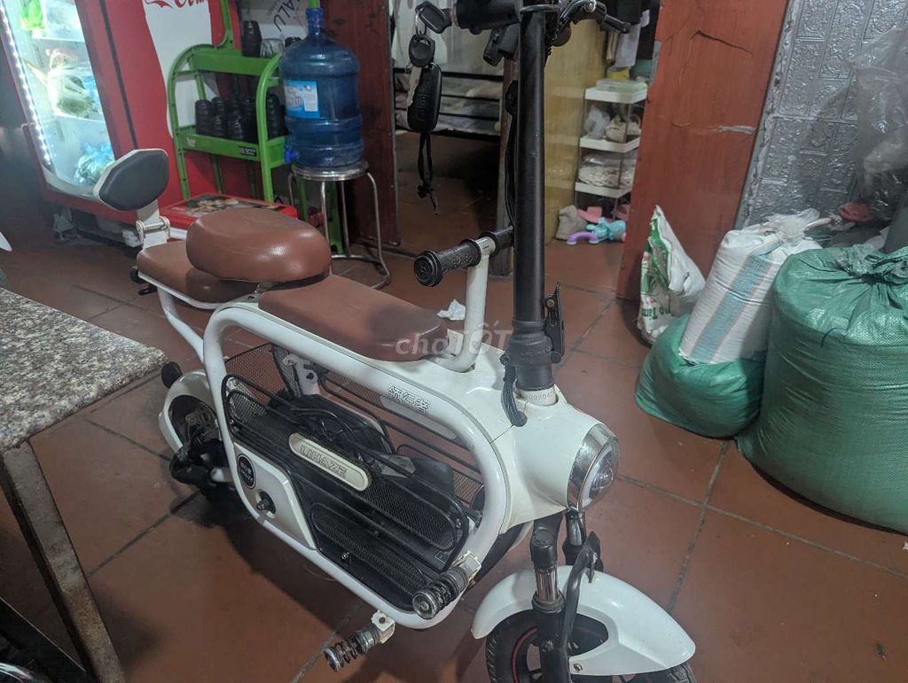 Xe đạp điện Lihaze 48V Trắng. Mua bán Xe điện tại Huyện Cẩm Giàng Hải Dương được đăng bởi anh kim hình 3