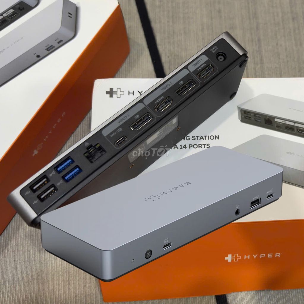 Hàng Mỹ cao cấp Docking Station HyperDrive. Mua bán Phụ kiện (Màn hình, Chuột...) tại Quận 10 Tp Hồ Chí Minh được đăng bởi BaoAnh hình 1