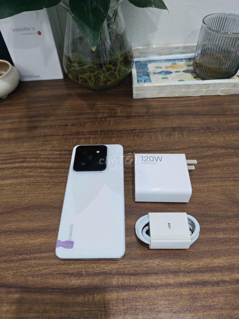 Xiaomi Mi 14 Pro 5G 16/512 Trắng sạc 120w có COD. Mua bán Điện thoại tại Quận Hoàng Mai Hà Nội được đăng bởi Trần Ngọc Hiếu hình 1
