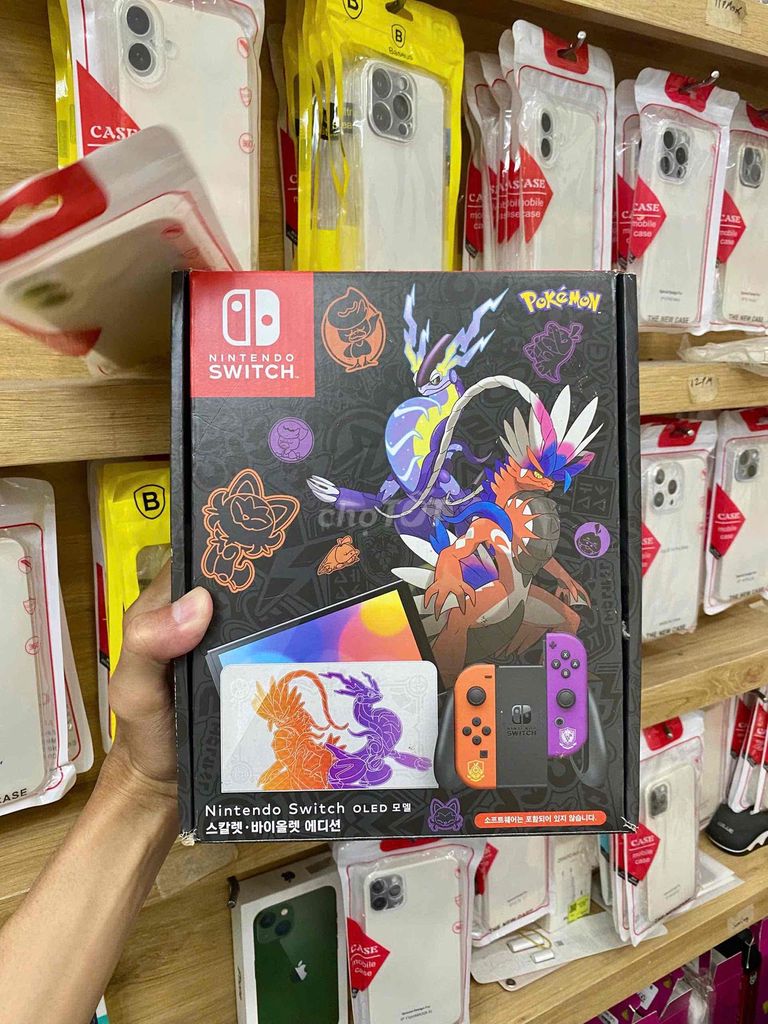 Máy chơi game Nintendo Switch OLED 99% fullbox. Mua bán Thiết bị chơi game tại Quận 3 Tp Hồ Chí Minh được đăng bởi Tuấn Nguyễn hình 1