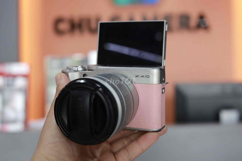 Máy ảnh Fujifilm X-A10 Hồng APS-C. Mua bán Máy ảnh, Máy quay tại Thành phố Long Xuyên An Giang được đăng bởi CHUCAMRA hình 1