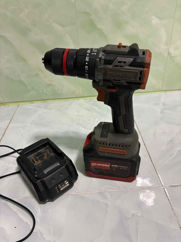 Máy khoan pin Yamasu G21V-60N. Mua bán Đồ chuyên dụng, Giống nuôi trồng tại Quận Bình Thuỷ Cần Thơ được đăng bởi Tạp hoá Trà Nóc hình 1