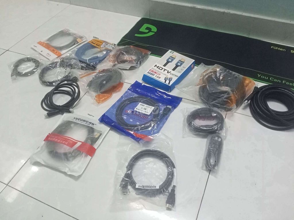 Cáp HDMI Đen 1.5M. Mua bán Phụ kiện (Màn hình, Chuột...) tại Huyện Củ Chi Tp Hồ Chí Minh được đăng bởi kien Bình Mỹ  hình 1