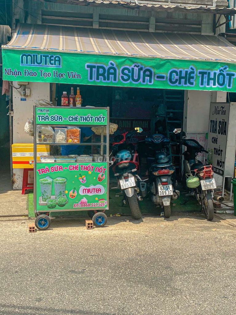 Tủ trà sữa như mới