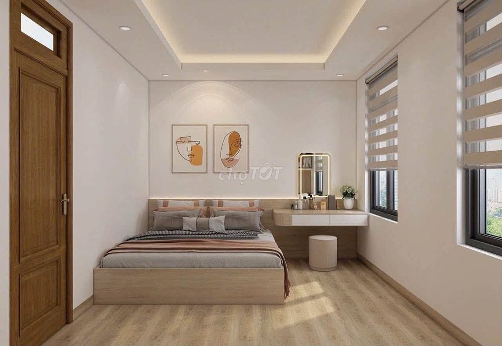 Аренда дома 40м² х 4 этажа, 4 спальни, Донгда, Ханой