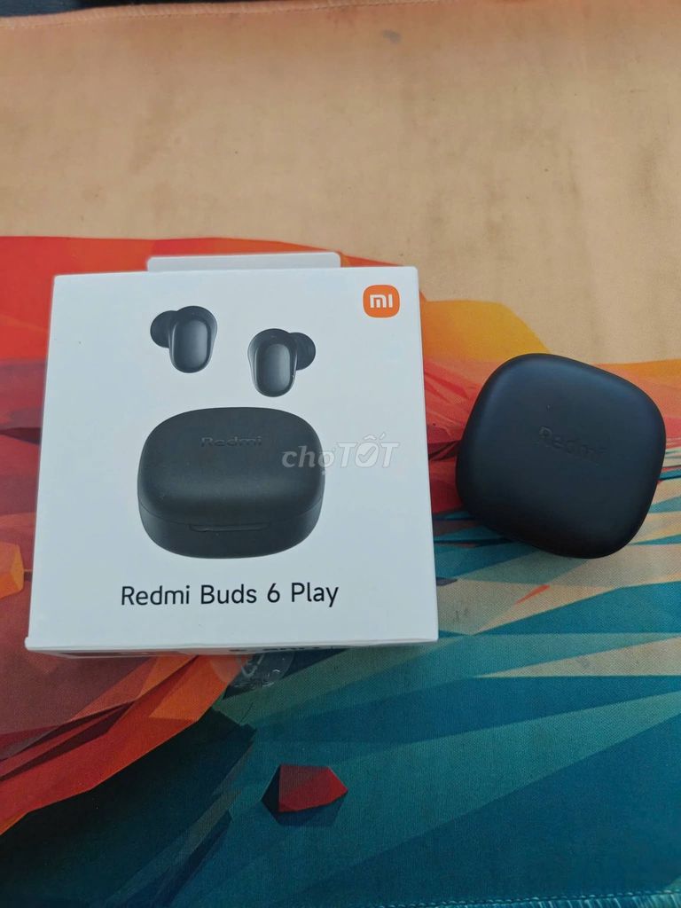 Tai nghe Xiaomi Redmi Buds 6 Play Đen. Mua bán Tivi, Âm thanh tại Quận 12 Tp Hồ Chí Minh được đăng bởi Hội Đồ Điện Tử hình 1