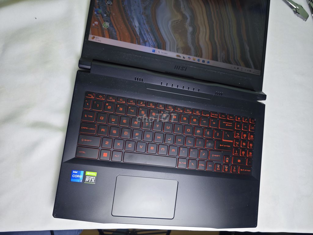 MSi GF66 i7-11800H,RTX 3050 khỏe, 2 quạt mát,144hz. Mua bán Laptop tại Quận Tân Bình Tp Hồ Chí Minh được đăng bởi Laptop Gaming VN hình 1