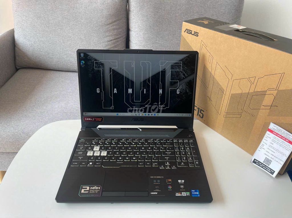 Asus Tuf Fx506he i7 11800h 16gb 3050ti 144Hz Full