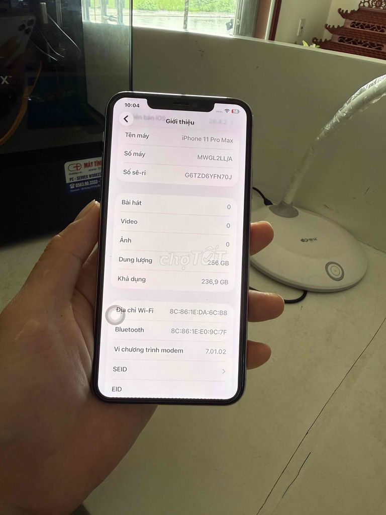 iPhone 11 Pro Max 256GB Bạc. Mua bán Điện thoại tại Huyện Thuỷ Nguyên Hải Phòng được đăng bởi Hùng Nguyễn THP store hình 1