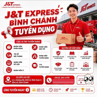 [Lê Minh Xuân 3] NHÂN VIÊN PHÂN HÀNG ĐI LÀM NGAY