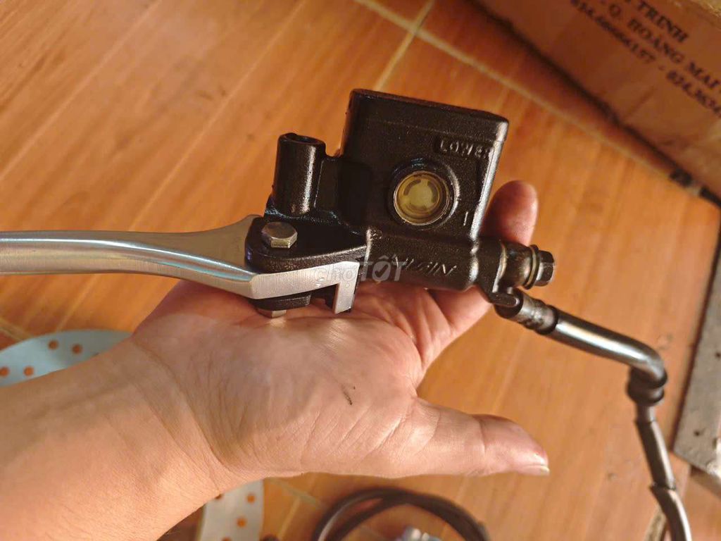 Bộ đĩa+phuộc+đùm trước Wave ZX zin xe đẹp bao ngon. Mua bán Phụ tùng xe tại Huyện Châu Phú An Giang được đăng bởi Made in Thailand  hình 4