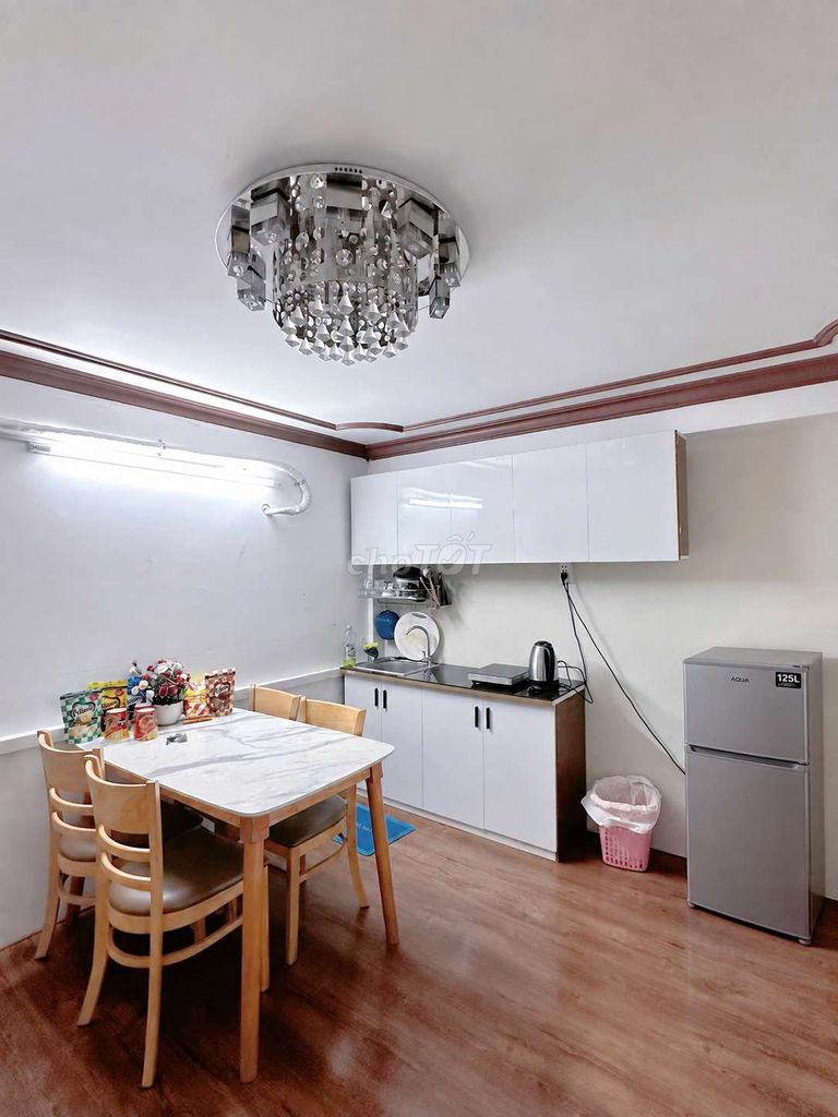 HOMESTAY 38M2 1PN 1WC 1BẾP FULL NỘI THẤT NGAY MẶT TIỀN TRƯỜNG SA