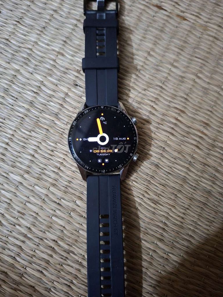 Huawei Watch GT2 Đen Silicone. Mua bán Thiết bị đeo thông minh tại Quận Bắc Từ Liêm Hà Nội được đăng bởi BTN hình 1