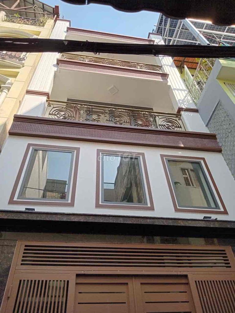 Nhà nguyên căn hẻm 473/20A Tô Hiến Thành gần Thành Thái. hẻm 8m thông