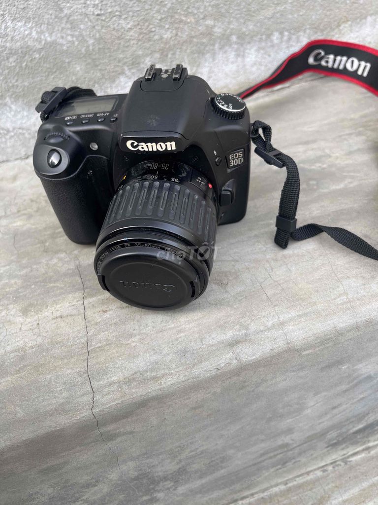 Máy ảnh Canon EOS 30D Đen. Mua bán Máy ảnh, Máy quay tại Thị xã An Nhơn Bình Định được đăng bởi Toan Tran hình 1