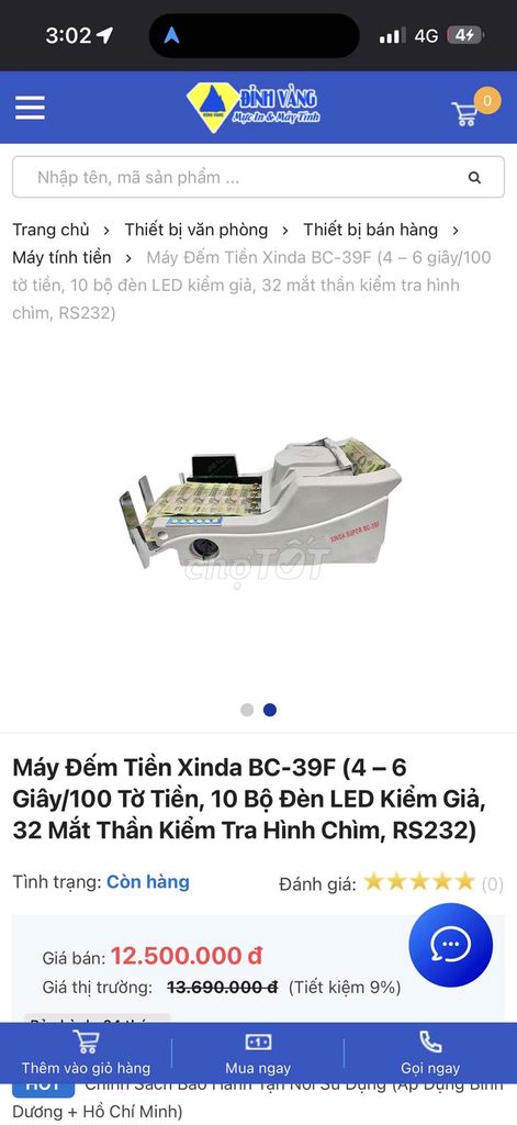 Máy đếm tiền Xinda Super BC39F Trung Quốc. Mua bán Đồ chuyên dụng, Giống nuôi trồng tại Quận Ngũ Hành Sơn Đà Nẵng được đăng bởi Trần Thị Thu Hồng hình 1