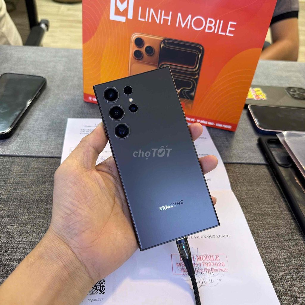s24Ultra 512gb  hỗ trợ trả góp. Mua bán Điện thoại tại Huyện Đồng Phú Bình Phước được đăng bởi Linh Mobile Đồng Phú  Đồng Xoài  Bình Phước hình 1