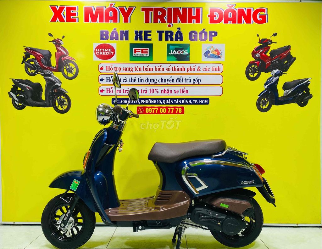 SCOOTER HSV3 Mới 99% góp trả 2tr nhận xe. Mua bán Xe máy tại Quận Tân Bình Tp Hồ Chí Minh được đăng bởi XE MÁY TRỊNH ĐĂNG hình 2