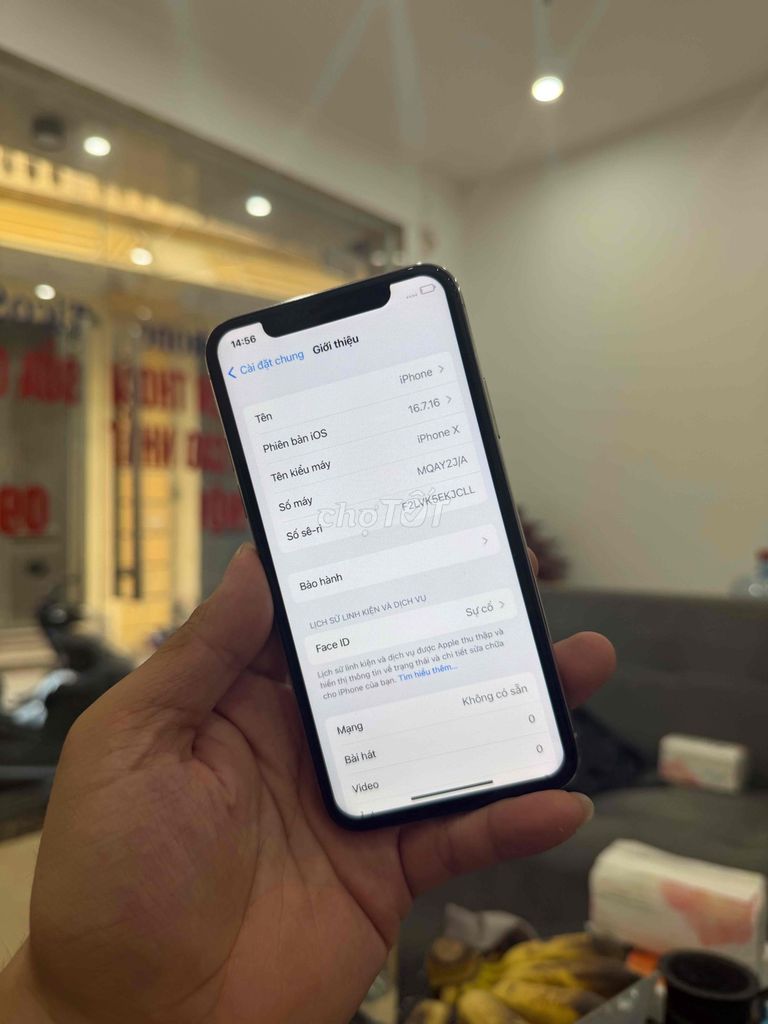 Apple iPhone X 64GB Trắng icl sạch mất face. Mua bán Điện thoại tại Quận Đống Đa Hà Nội được đăng bởi Ng Hoang Anh hình 1