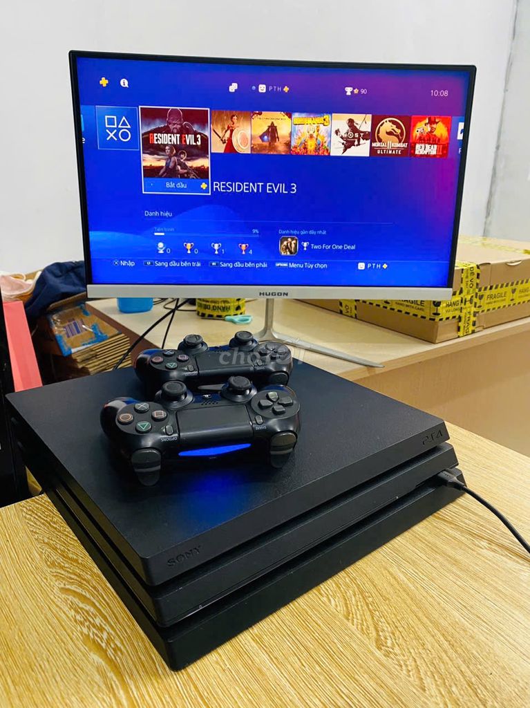 PS4 PRO 1TB 4K HDR KÈM TÀI KHOẢN PLUS TỚI 6.2025