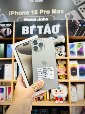 IPhone 15ProMax 256GB P87 Natural. Mua bán Điện thoại tại Thành phố Long Xuyên An Giang được đăng bởi Bi Táo