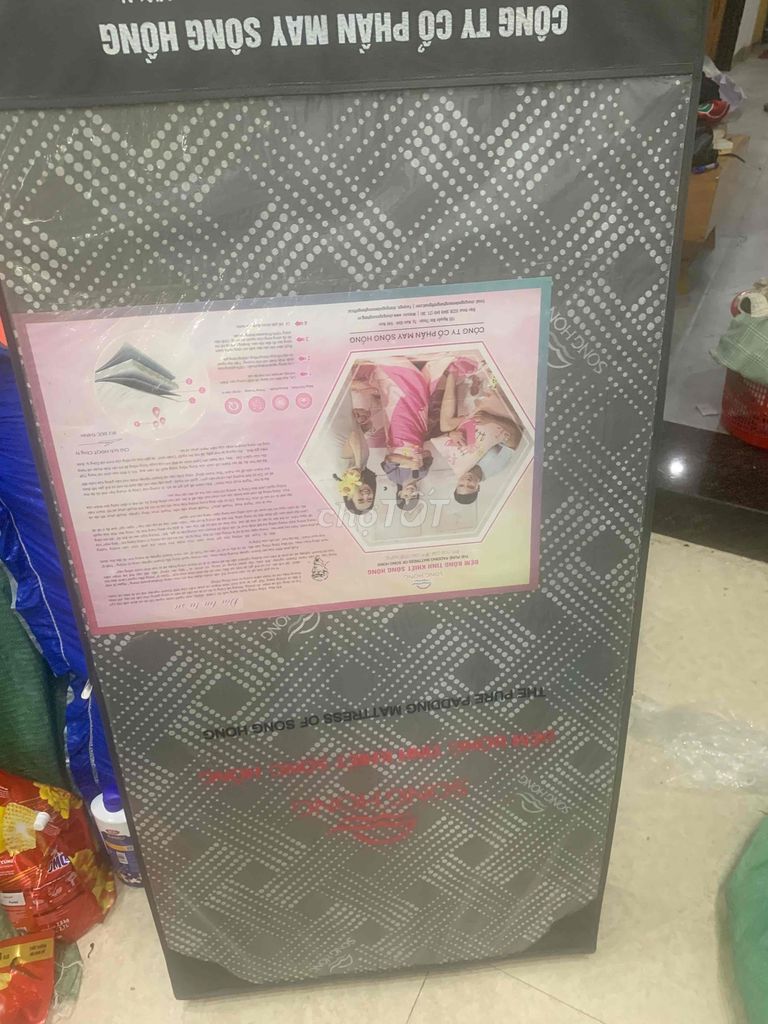 Nệm bông ép Sông Hồng Basic Collection Xám 1m4. Mua bán Giường, chăn ga gối nệm tại Quận Liên Chiểu Đà Nẵng được đăng bởi Hà Duy Anh hình 1