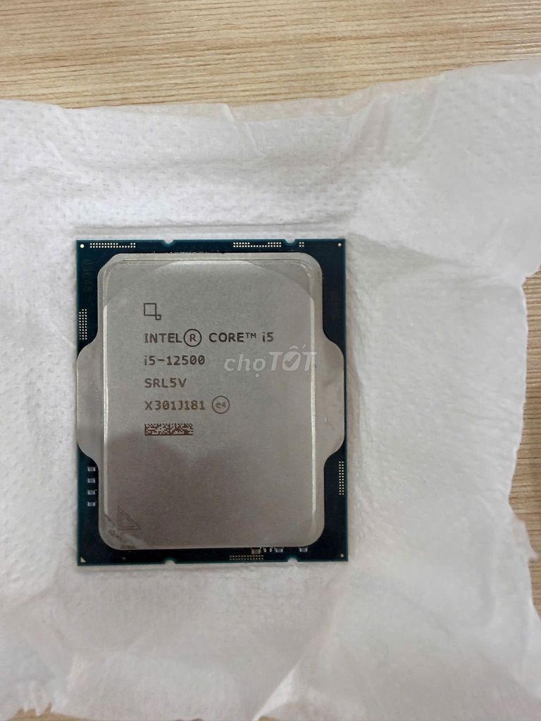 Cần thanh lý 2 CPU Intel Core i5-12500 99%. Mua bán Linh kiện (RAM, Card...) tại Thành phố Nha Trang Khánh Hòa được đăng bởi Võ Văn Phước hình 1