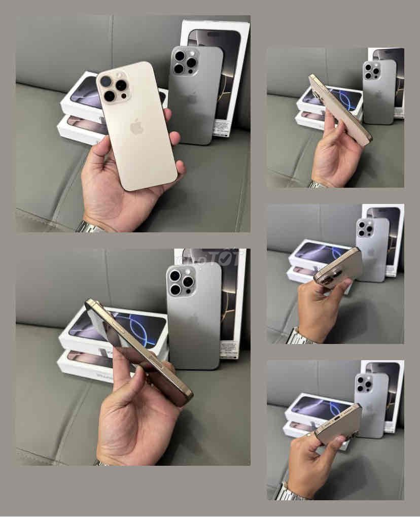 iPhone 16 Pro Max 256G GOLD NEW FULLBOX APPLE 2025. Mua bán Điện thoại tại Quận 10 Tp Hồ Chí Minh được đăng bởi iStockHCM hình 1