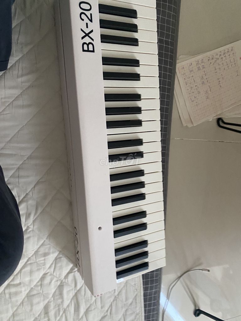 Piano điện BX 20 Trắng 88 phím gấp gọn còn mới