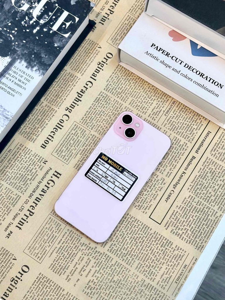 iPhone 15 Plus Hồng - GÓP 0Đ. Mua bán Điện thoại tại Quận Ninh Kiều Cần Thơ được đăng bởi Minh Mobile hình 1