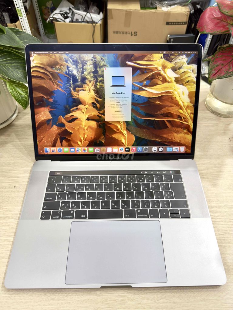 MacBook Pro 2018 i7 RAM16 SSD512GB 15.4” siêu đẹp. Mua bán Laptop tại Quận Hai Bà Trưng Hà Nội được đăng bởi Akiba shop hình 1
