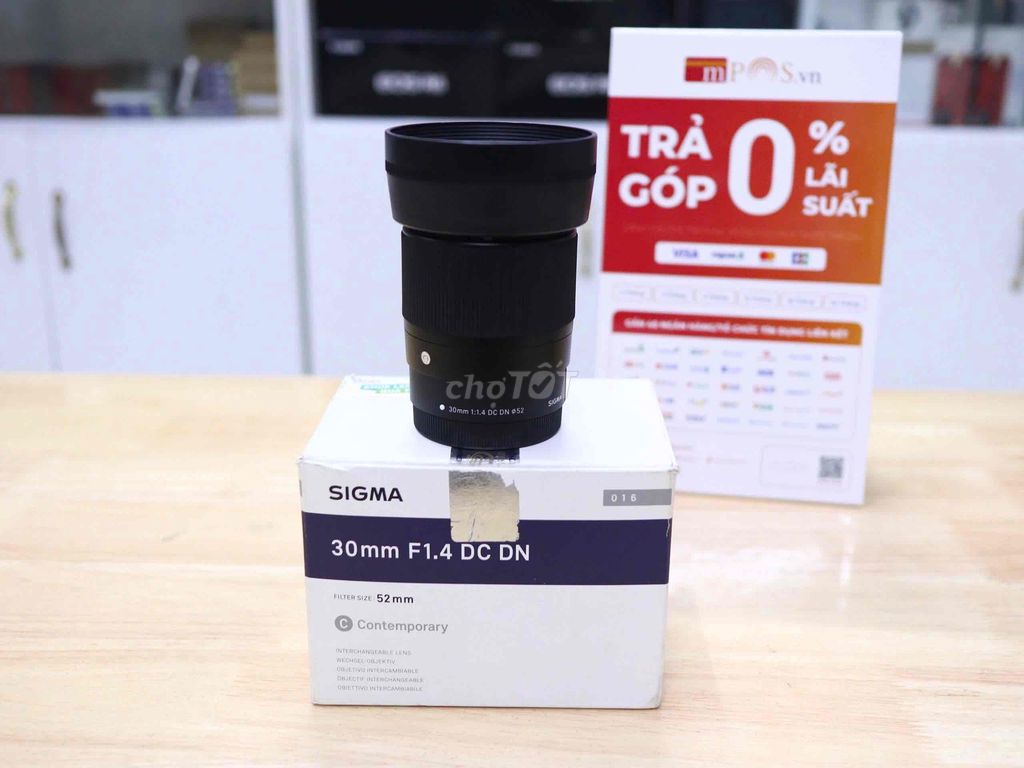 Bán Sigma 30mm f1.4 DN for Canon EF-M Lens đẹp