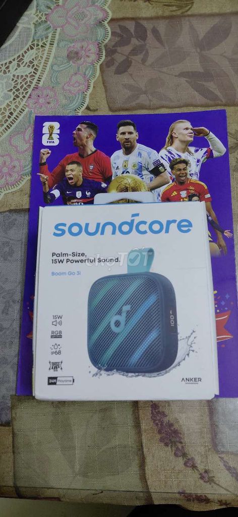 Loa Bluetooth Soundcore Boom Go 3i. Mua bán Tivi, Âm thanh tại Quận Bình Tân Tp Hồ Chí Minh được đăng bởi nguyễn trung huy hình 1
