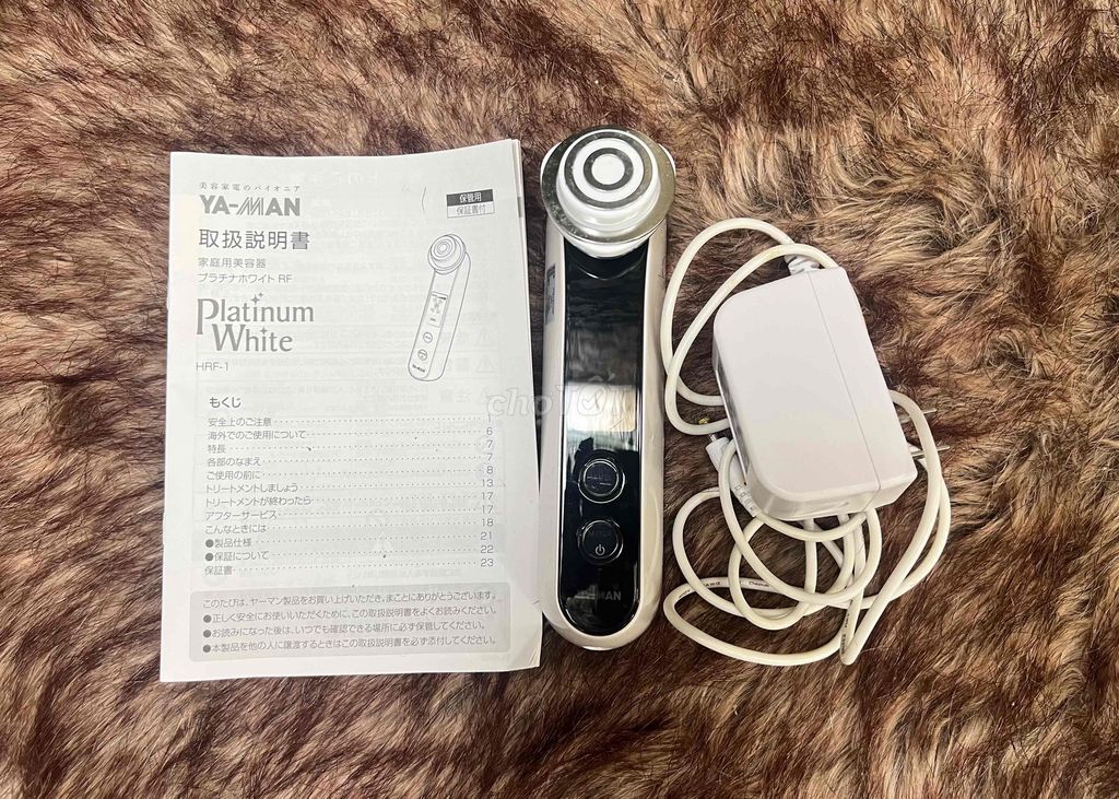 Máy chăm sóc da Yaman Platinum White HRF-1. Mua bán Phụ kiện thời trang khác tại Thành phố Trà Vinh Trà Vinh được đăng bởi Huỳnh Lê Tân hình 1
