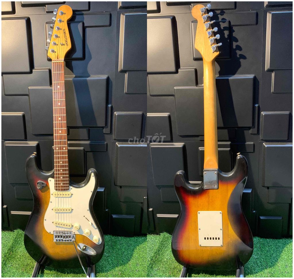 Guitar điện Selder SSS . Màu Sunburst . Chất lương