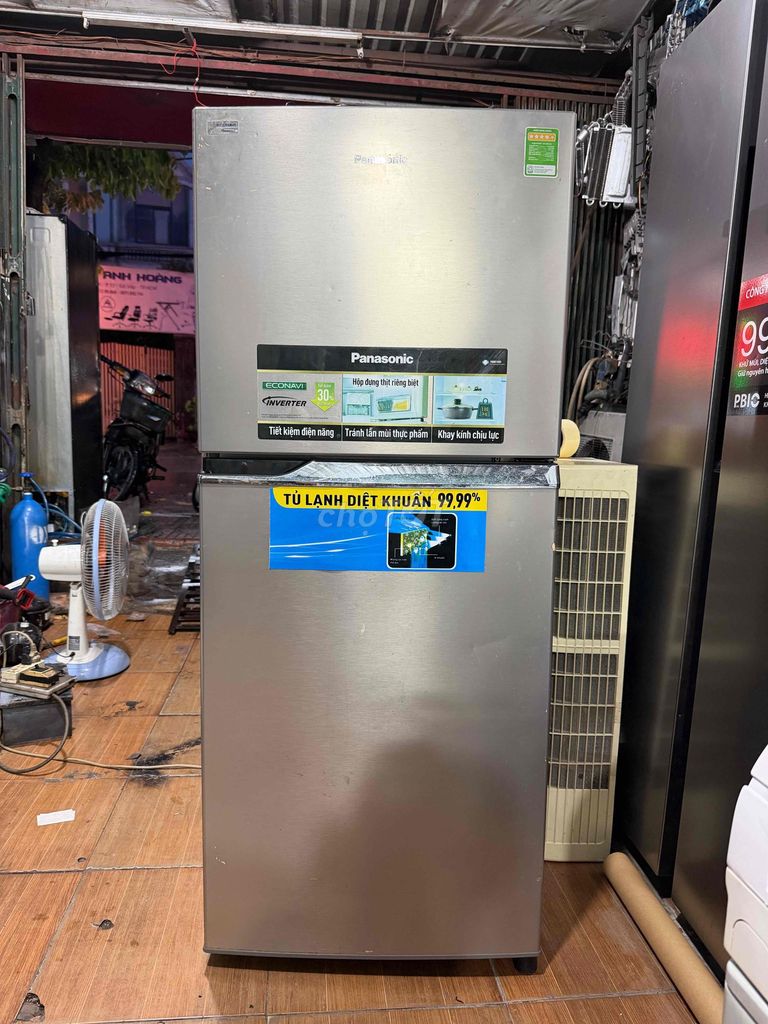 Tủ lạnh Panasonic Inverter 242 lít Bạc. Mua bán Tủ lạnh tại Quận Gò Vấp Tp Hồ Chí Minh được đăng bởi Hoàng sang hình 1