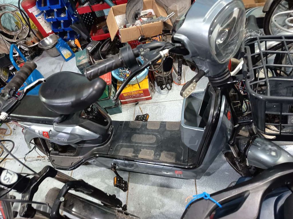 Xe đạp điện Asama A-48 Xanh dương trắng. Mua bán Xe điện tại Thị xã Tân Uyên Bình Dương được đăng bởi MINA Cosmetics hình 2