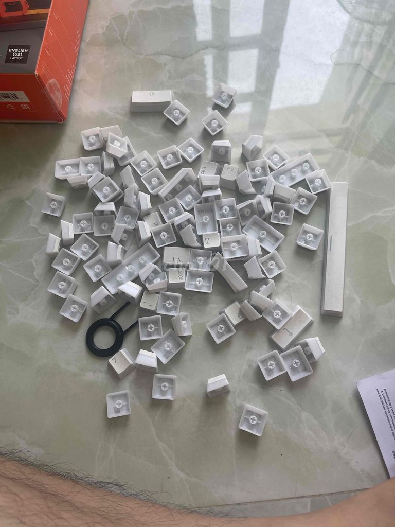 Keycap SteelSeries Prismcaps Trắng. Mua bán Phụ kiện (Màn hình, Chuột...) tại Quận Bình Tân Tp Hồ Chí Minh được đăng bởi Hau Le hình 1