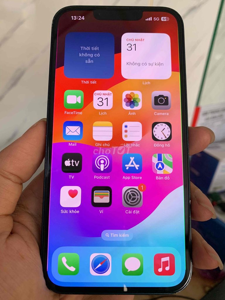 Apple iPhone 13 128GB Xanh đậm. Mua bán Điện thoại tại Quận 12 Tp Hồ Chí Minh được đăng bởi Nguyễn Cao Cường hình 1