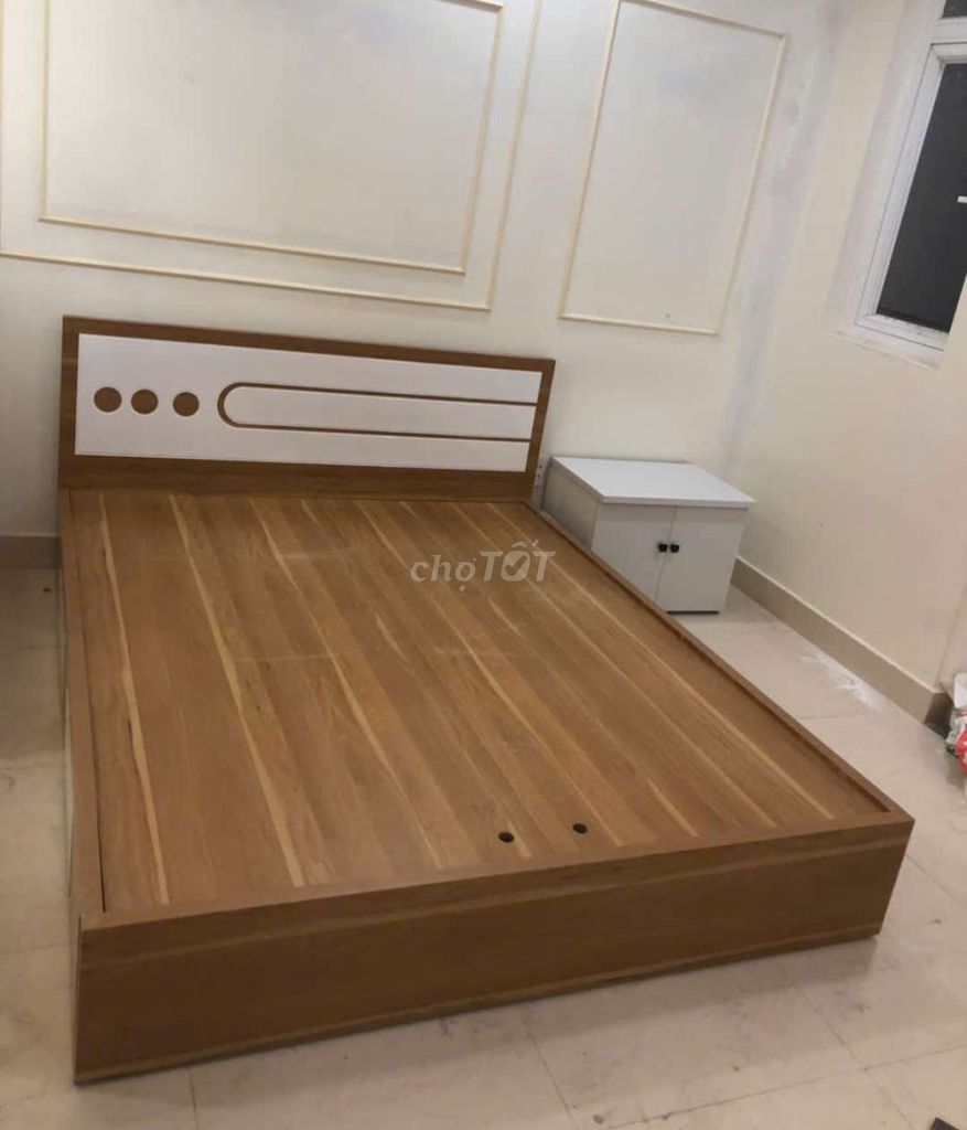 GIƯỜNG 1M8 2M GỖ CÔNG NGHIỆP MDF CÓ 2 HỘP KÉO. Mua bán Giường, chăn ga gối nệm tại Thành phố Biên Hòa Đồng Nai được đăng bởi Tủ nhựa đài loan hoàng quân hình 1