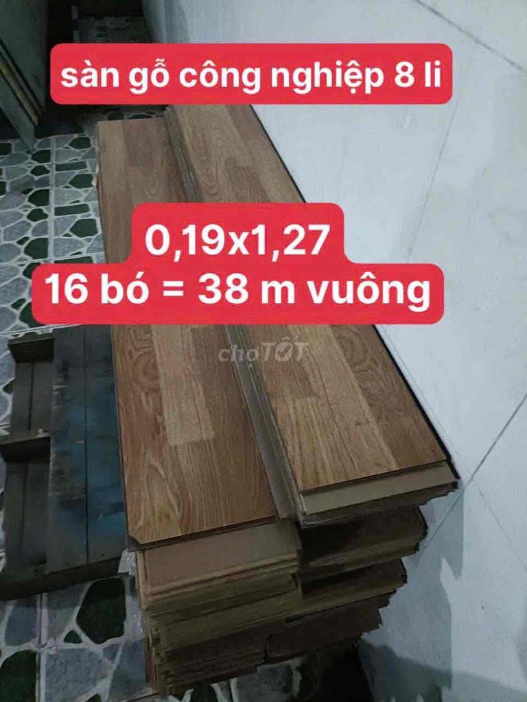 Thanh lý 38 m2 sàn gỗ như hình. Mua bán Nội thất, đồ gia dụng khác tại Quận 1 Tp Hồ Chí Minh được đăng bởi Đoàn Công Sơn hình 1